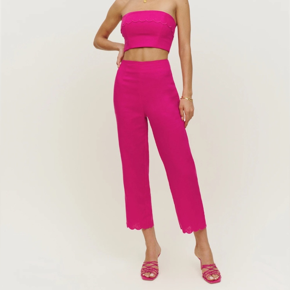 Reformation Liam Linen Pant